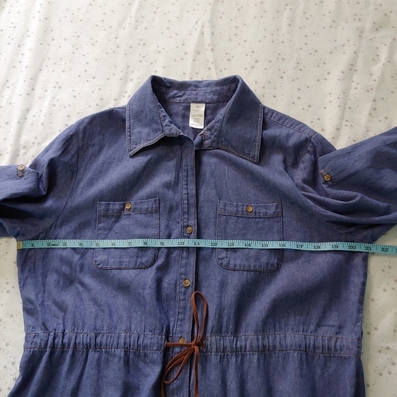 Shirt Dress Size Large - Picture 9 of 10
